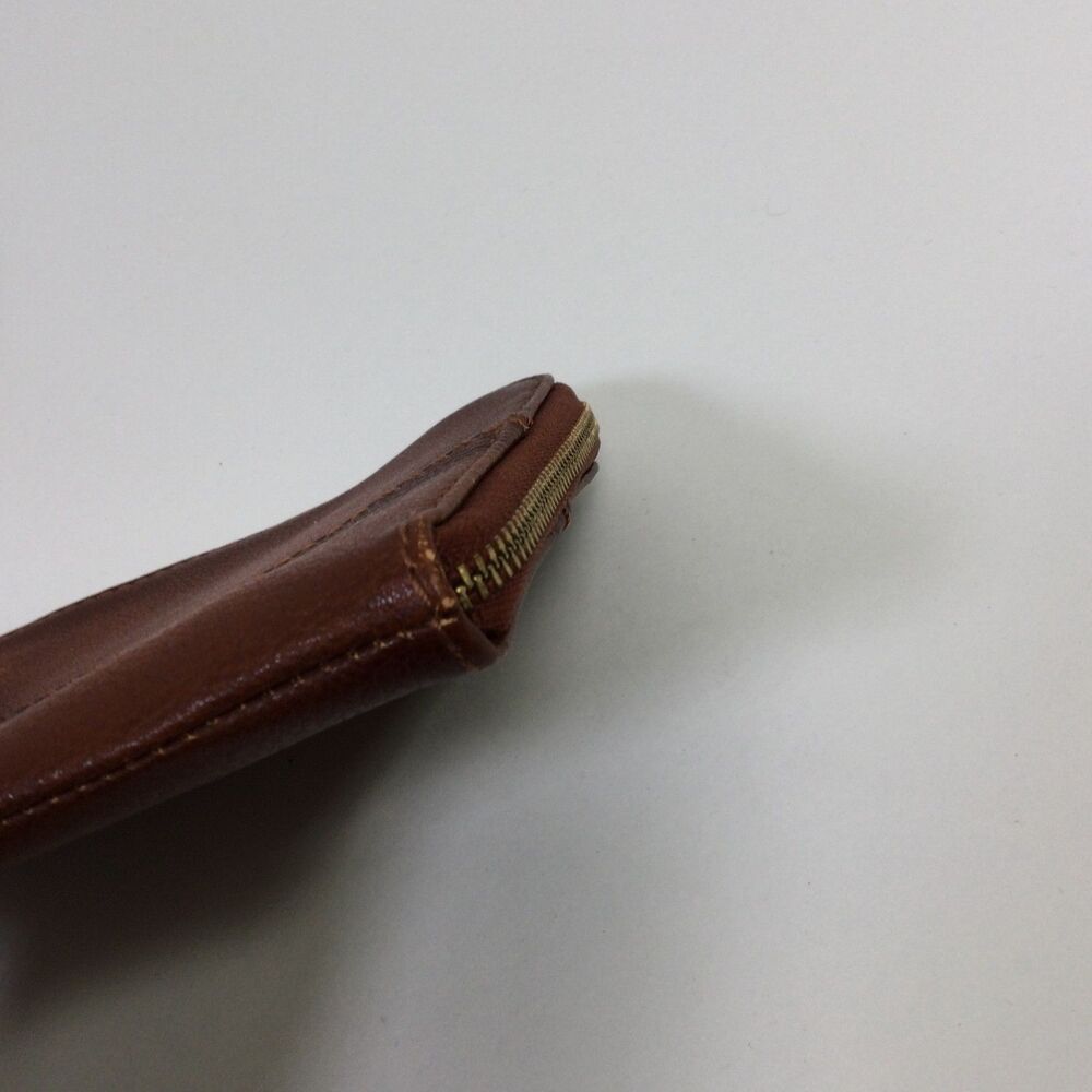 Frye Womens Melissa or Paige Leather Wristlet Wallet Pouch in Brown One Size - Picture 8 of 11